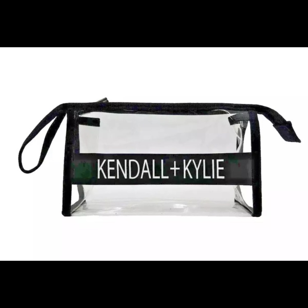 Kendall + Kylie Clear Cosmetic Bag
